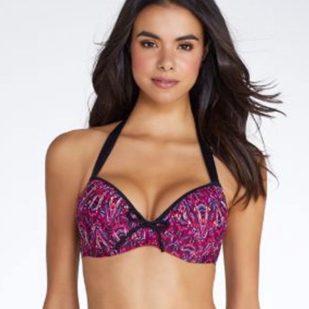 Pour Moi Java Padded Halter Bikini Top